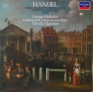 G F Händel - Orgelkonzerte Image